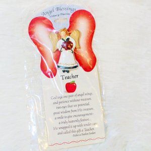 Abbey Press Religious Angel Teacher Blessing Pin